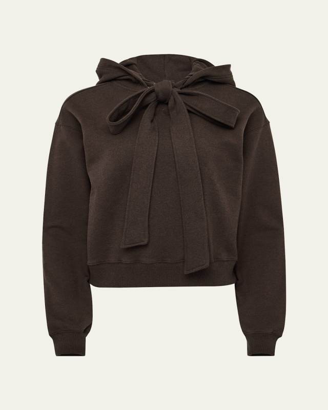 Tied Bow Cotton Hoo